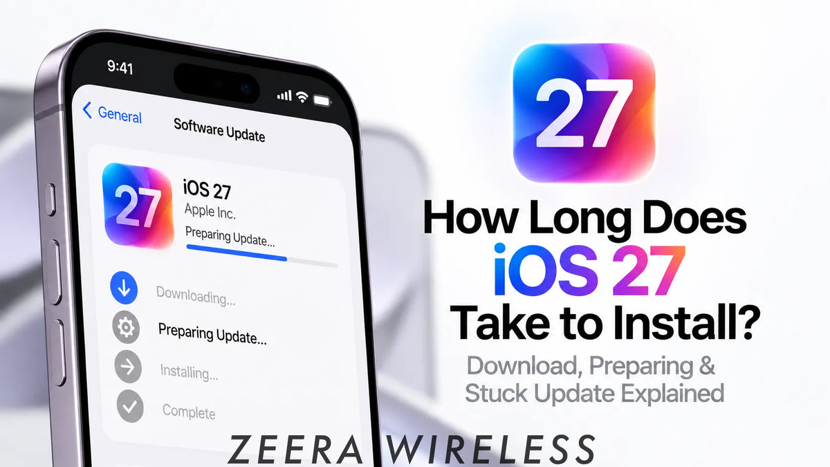How Long Does iOS 27 Take to Install? Download, Preparing &amp; Stuck Update Explained