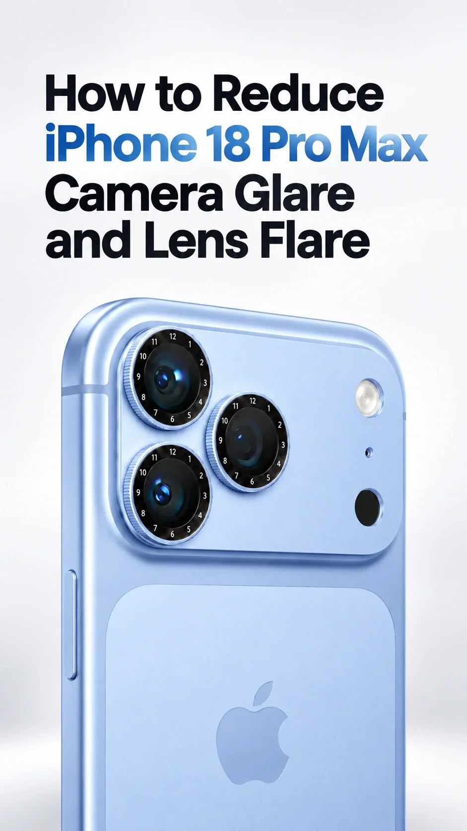 How to Reduce iPhone 18 Pro Max Camera Glare and Lens Flare
