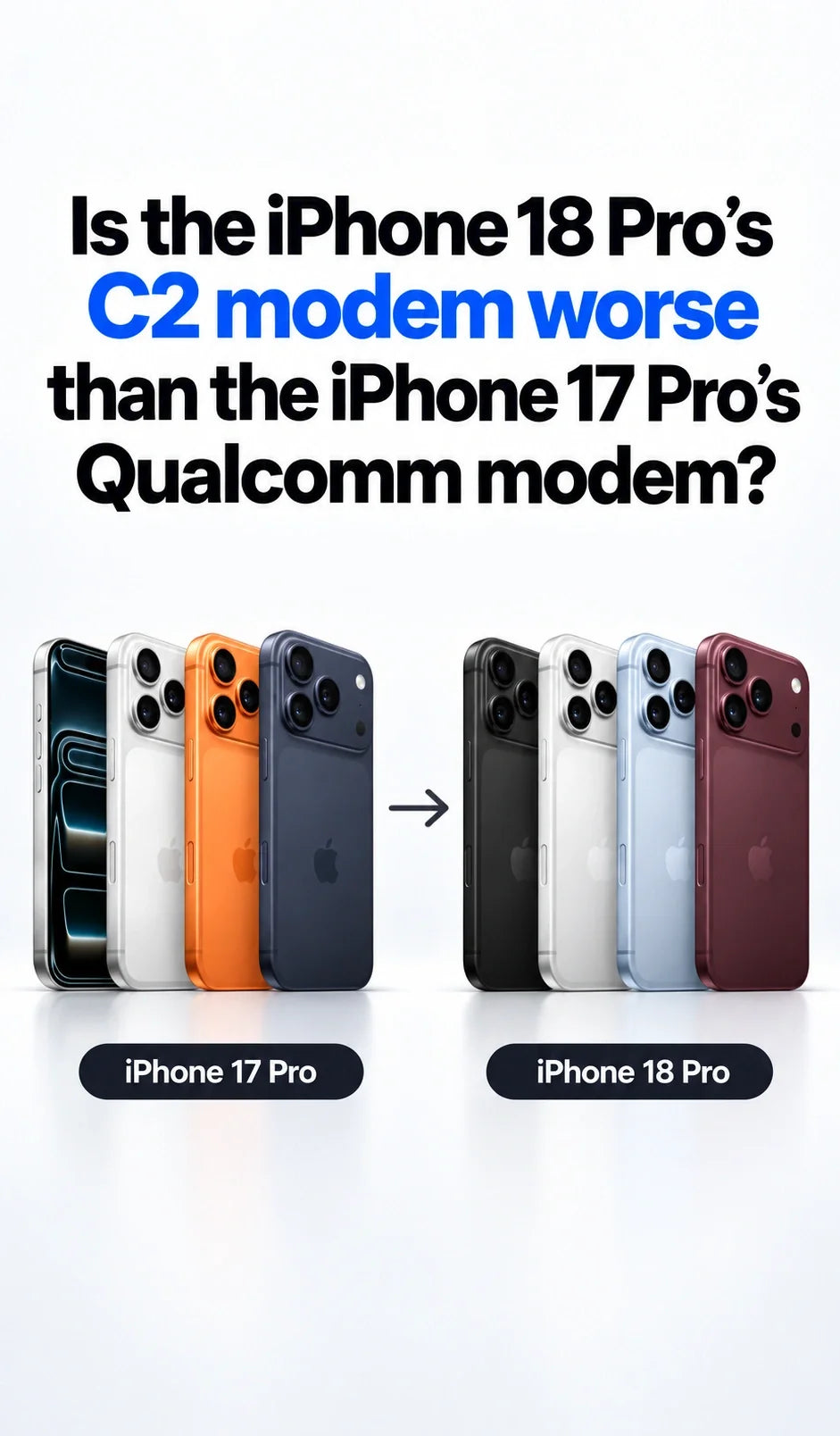 Is iPhone 18 Pro C2 Signal Worse Than iPhone 17 Pro? A Real-World Test Has a Surprising Answer