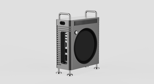 Boîtier Mac Pro en aluminium Zeera MacForge Gen2 : la station d'accueil ultime pour Mac Mini M4 avec boîtier SSD