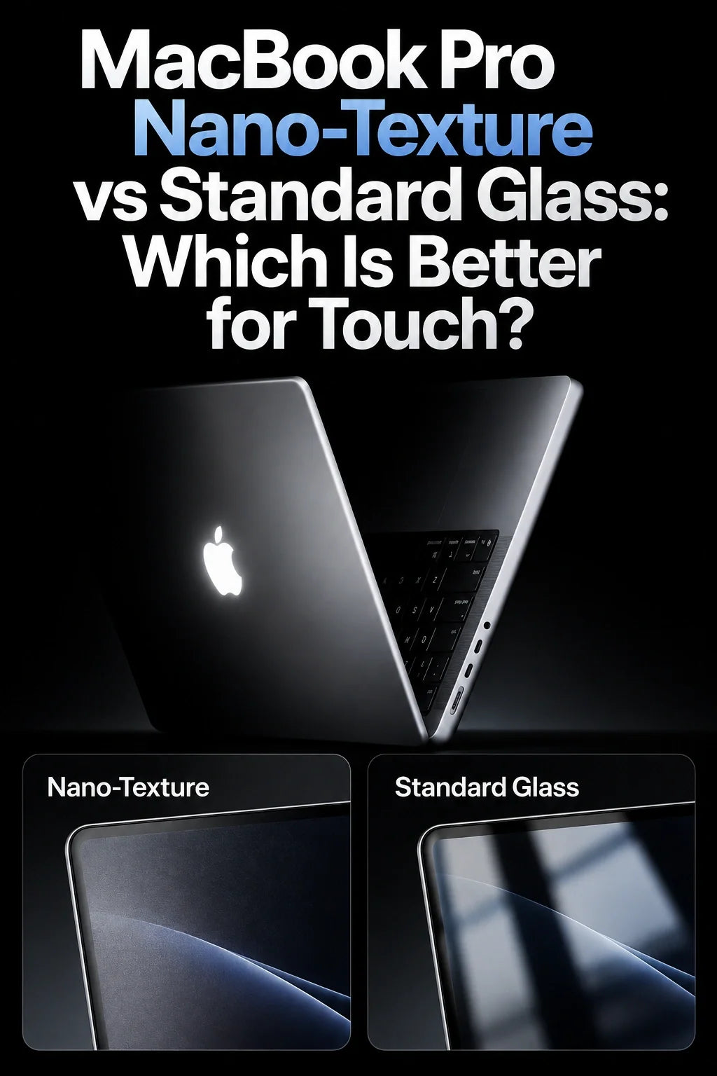MacBook Pro Nano-Texture vs Standard Glass: Which Is Better for Touch?