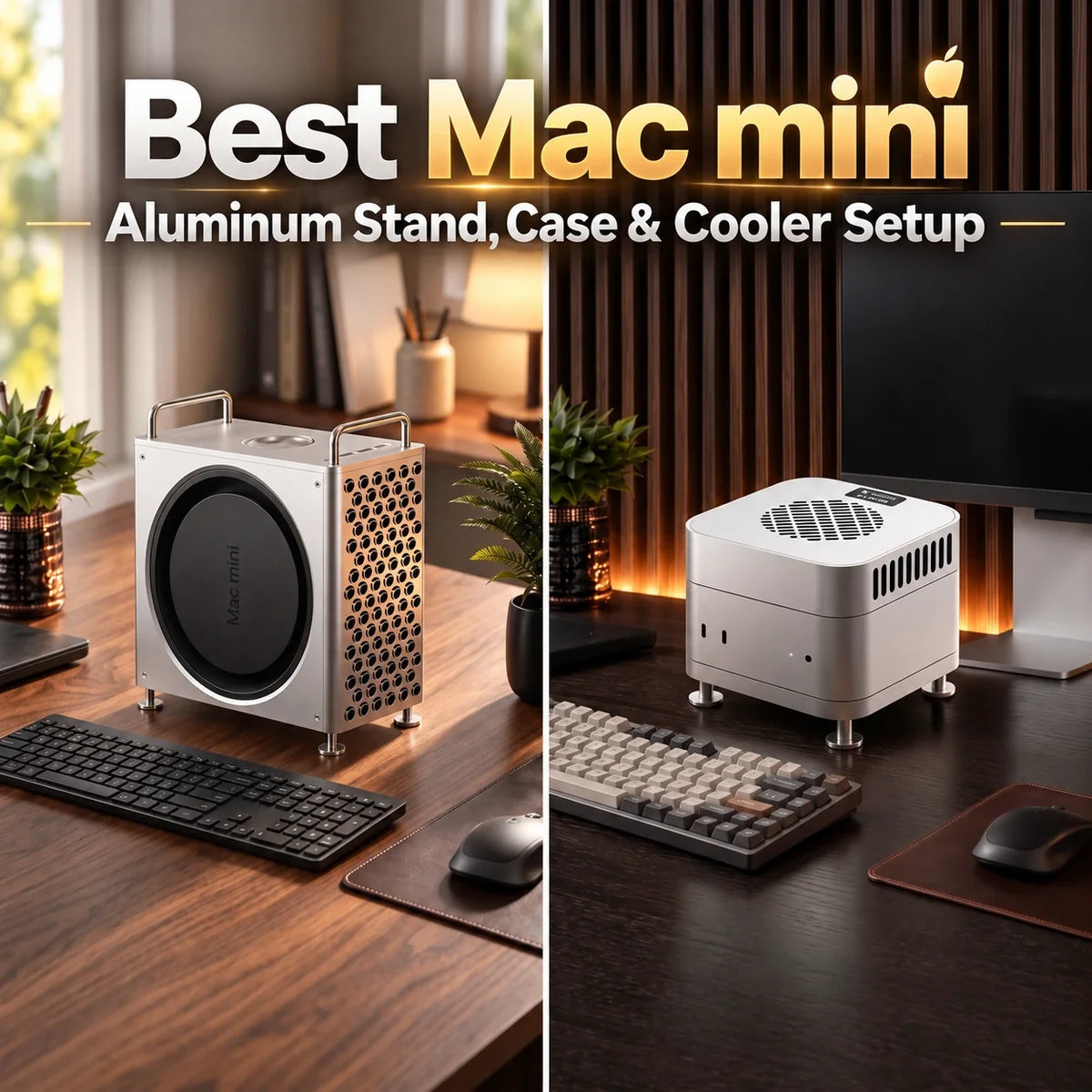 Make Your Mac mini the Centerpiece of Your Desk: Best Aluminum Stand, Case & Cooler Setup
