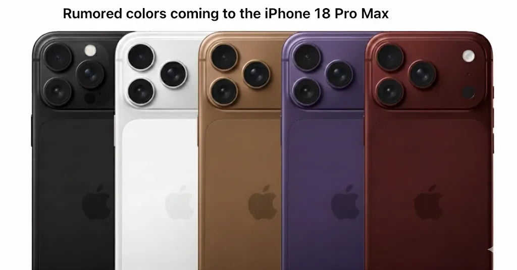 5 principales caractéristiques de l'iPhone 18 Pro Max attendues en 2026 : design, puce, appareil photo et autres rumeurs