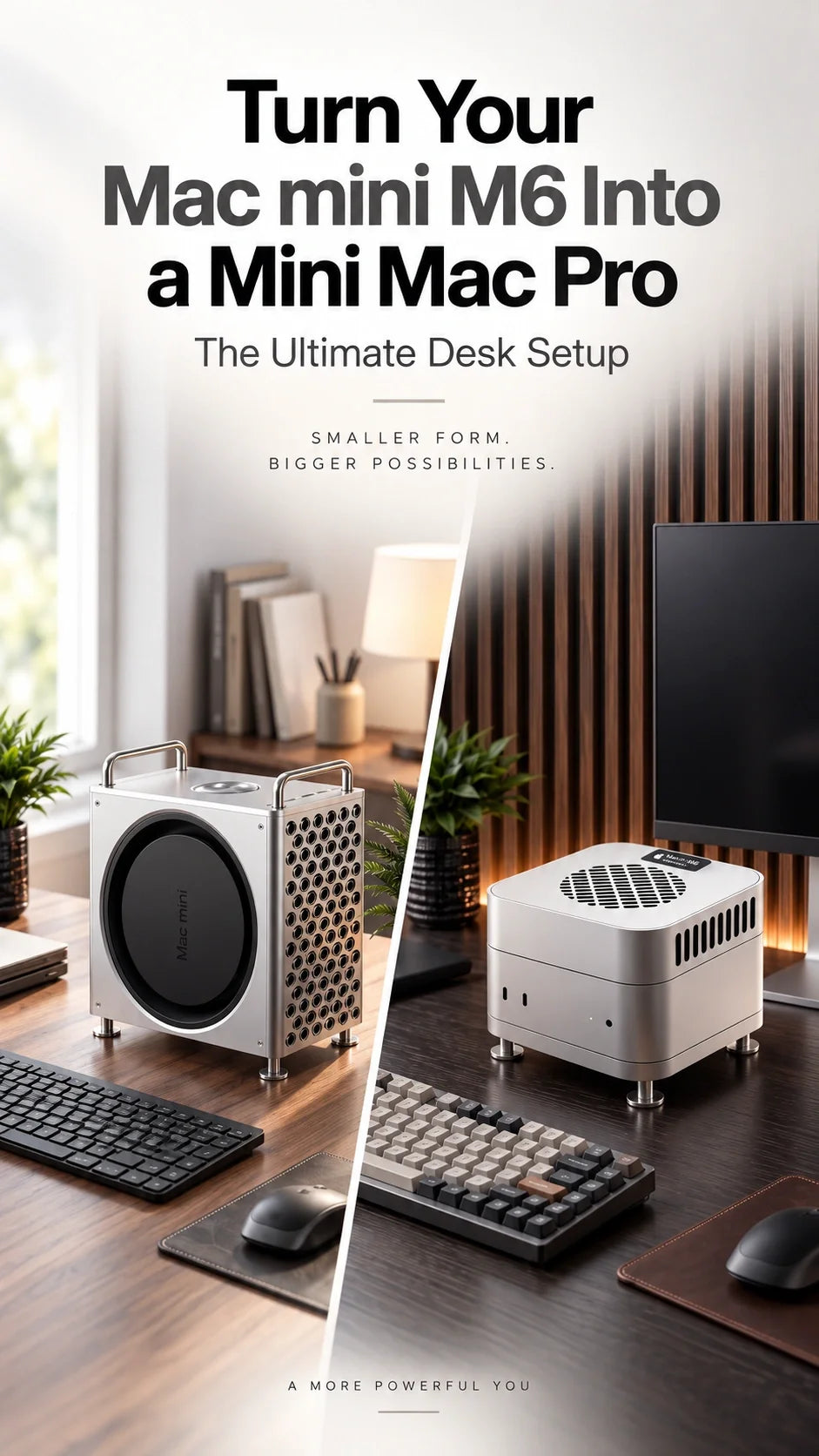 Turn Your Mac mini M6 Into a Mini Mac Pro: The Ultimate Desk Setup