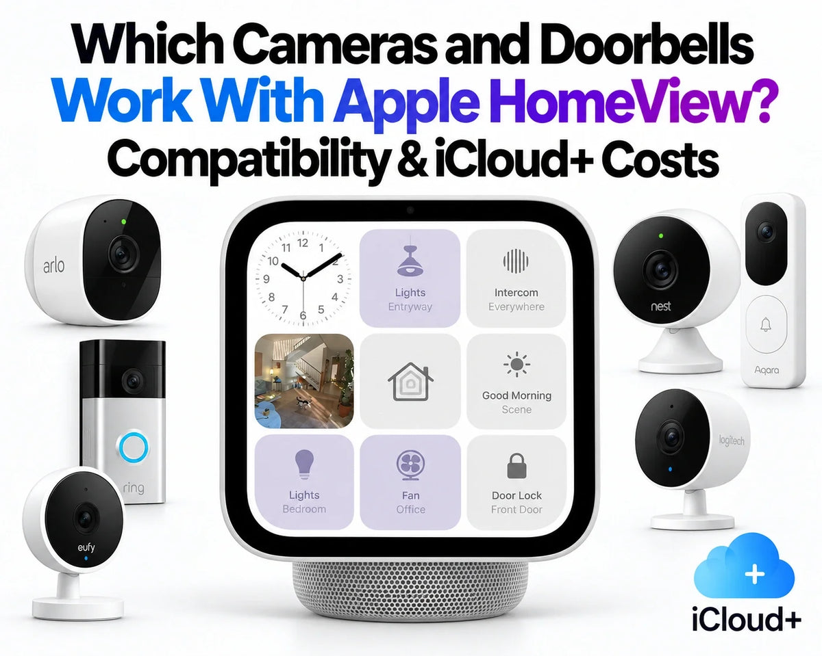 Which Cameras and Doorbells Work With Apple HomeView? Compatibility & iCloud+ Costs