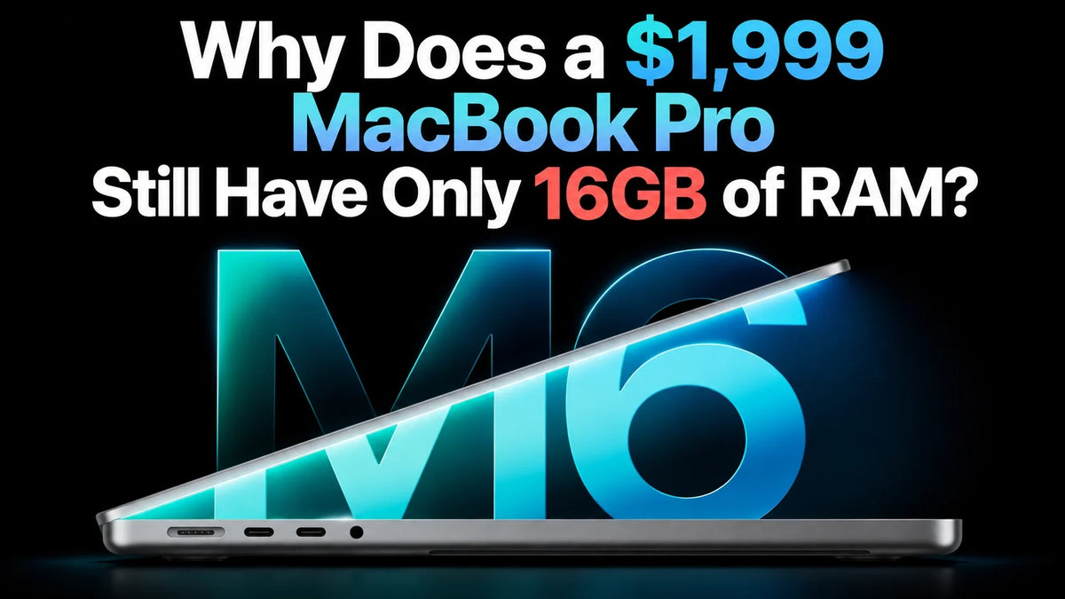 Why Does a $1,999 MacBook Pro Still Have Only 16GB of RAM?