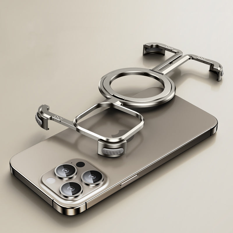 Unlock the Future of Phone Protection with Zeera's Aluminum Alloy MagSafe Kickstand Cooling Case