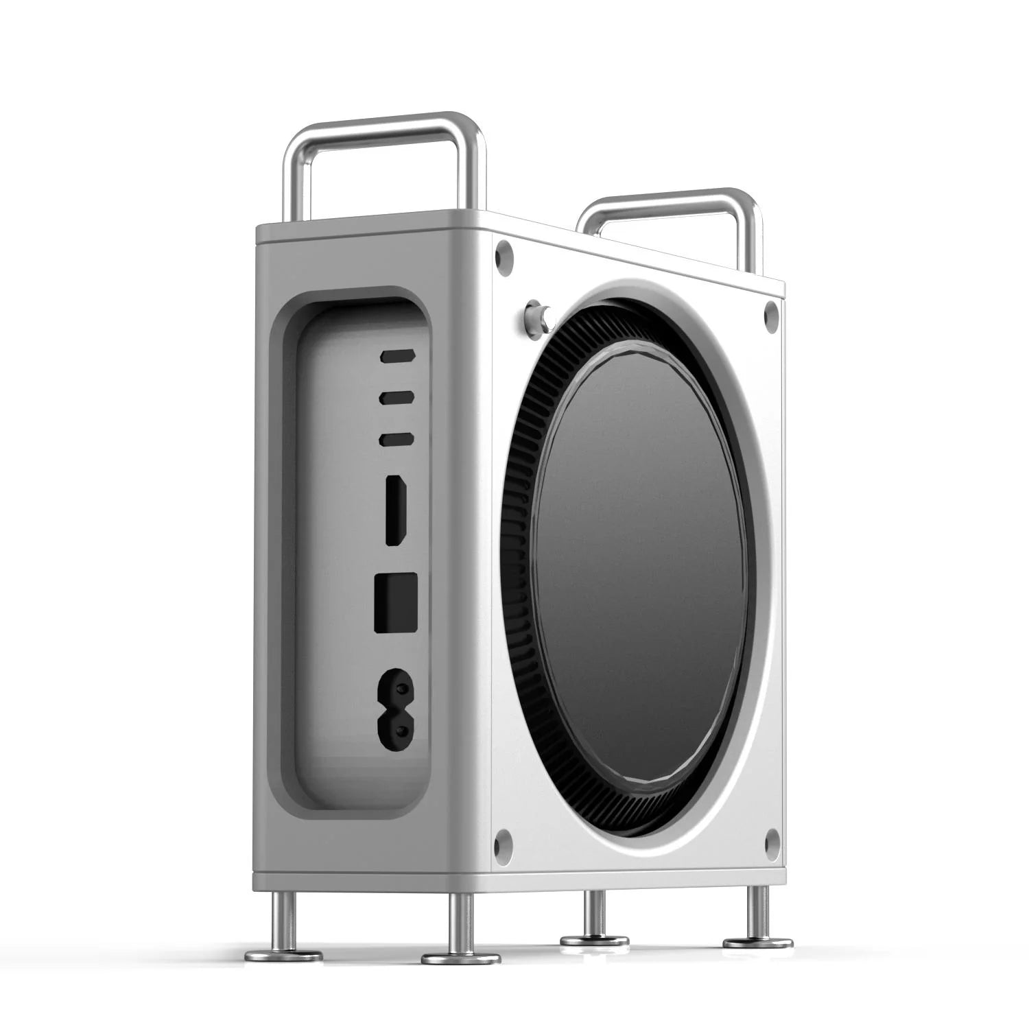 تحويل جهاز Mac Mini M4 Pro 2024 الخاص بك إلى جهاز Mac Pro باستخدام حافظة ZEERA MacForge المصنوعة من سبائك الألومنيوم