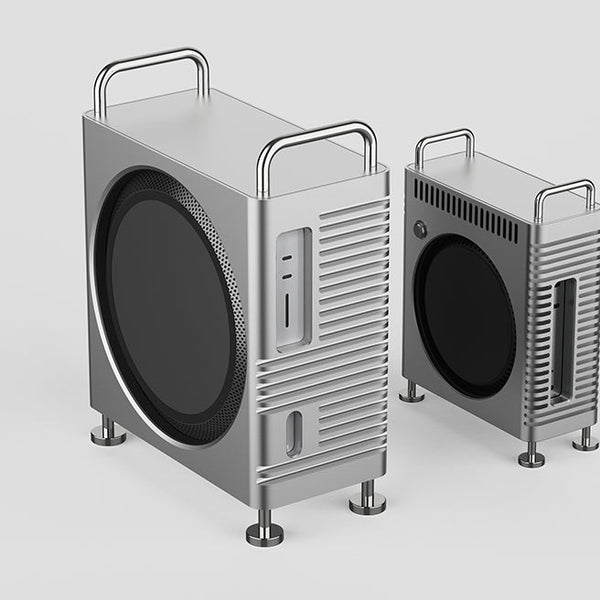 ZEERA MacForge Gen2 M4 MacMini ケース 2024年Mac Mini M4対応のCNCアルミニウムケース「ZEERA MacForge