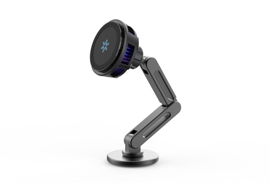ZEERA SUVOLT GEN4 Active Cooling MagSafe Car Mount Charger for iPhone 15 14 13 12 11 Pro/Pro Max/Plus/Mini