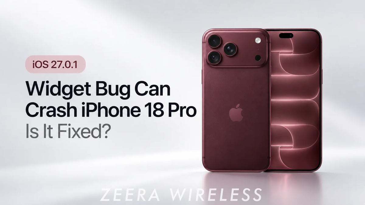 iOS 27.0.1 Widget Bug Can Crash iPhone 18 Pro — Is It Fixed?
