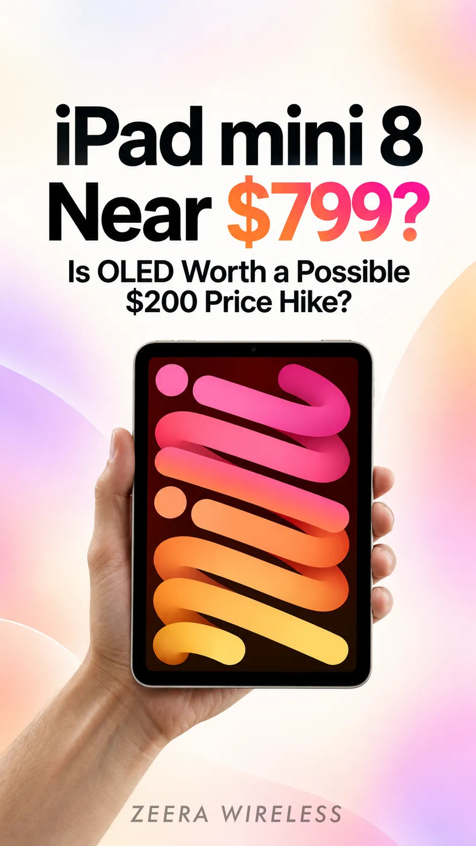 iPad mini 8 Near $799? Is OLED Worth a Possible $200 Price Hike?