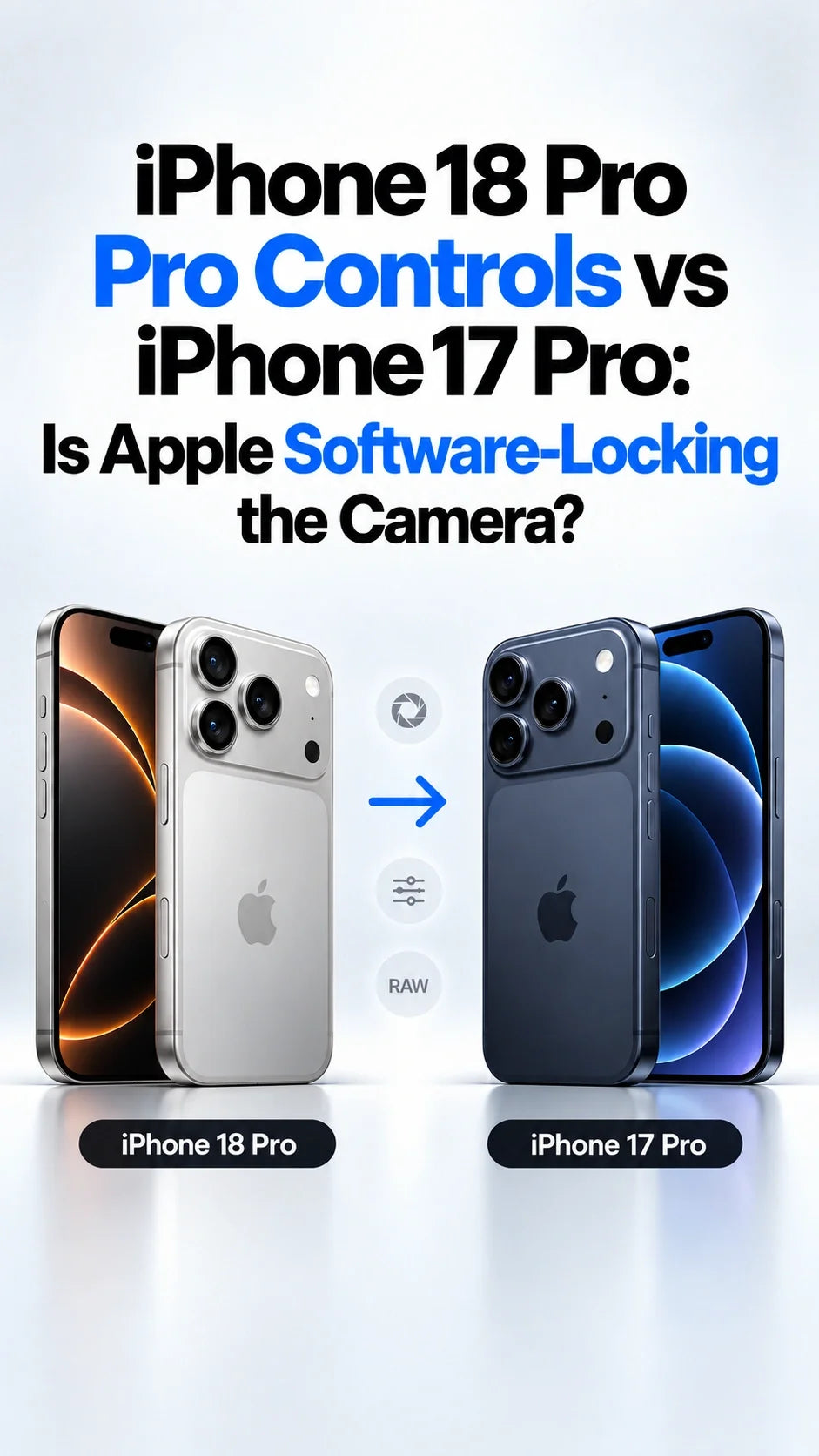 iPhone 18 Pro Pro Controls vs iPhone 17 Pro: Is Apple Software-Locking the Camera?