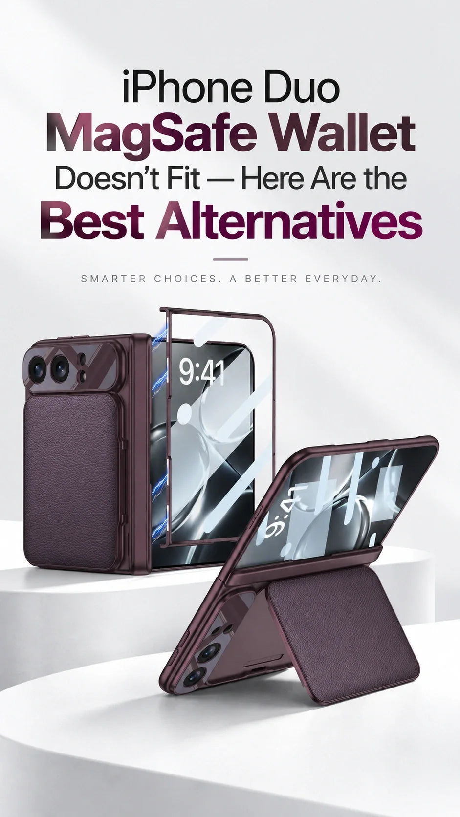 iPhone Duo MagSafe Wallet Doesn’t Fit — Here Are the Best Alternatives