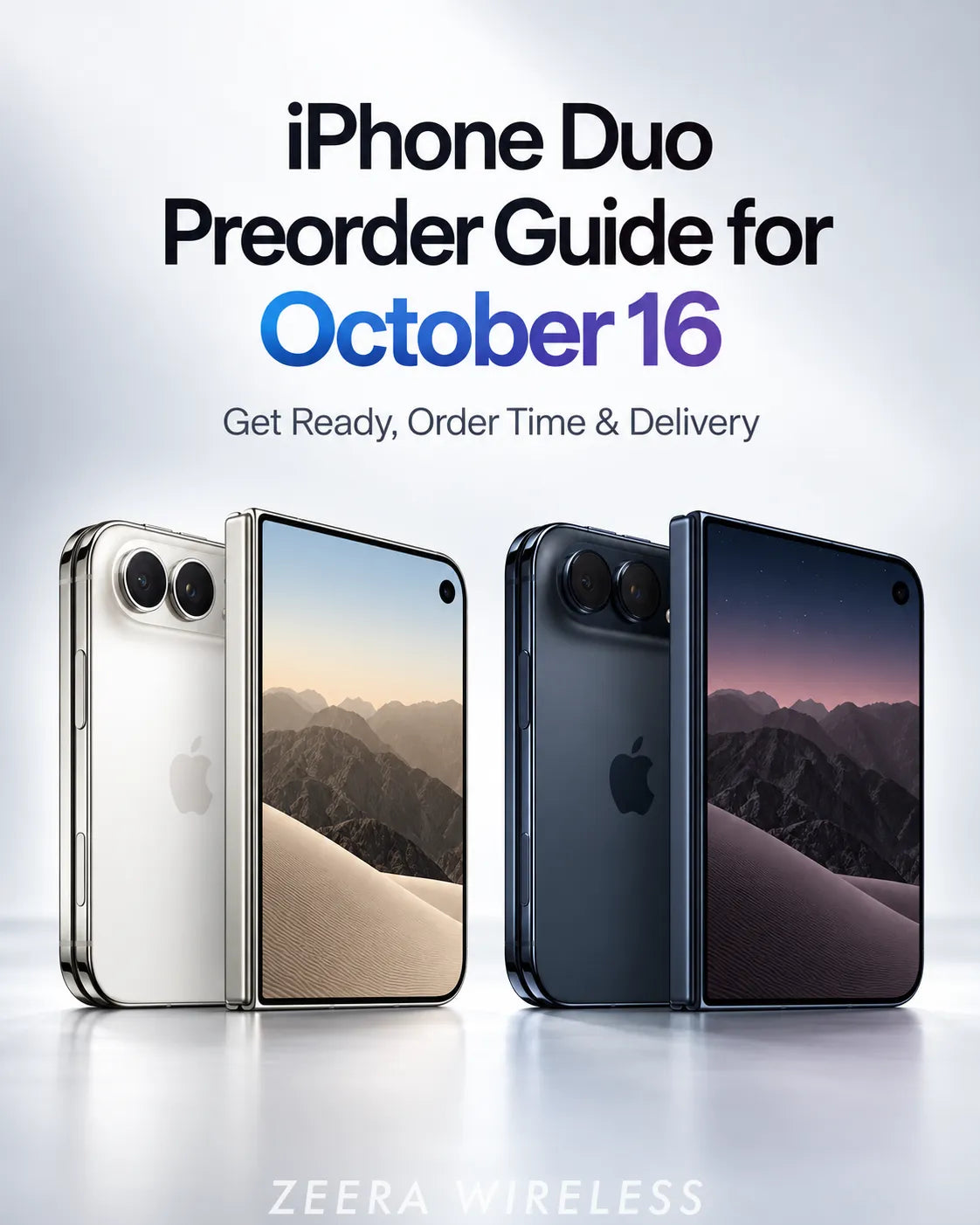 iPhone Duo Preorder Guide for October 16: Get Ready, Order Time & Delivery