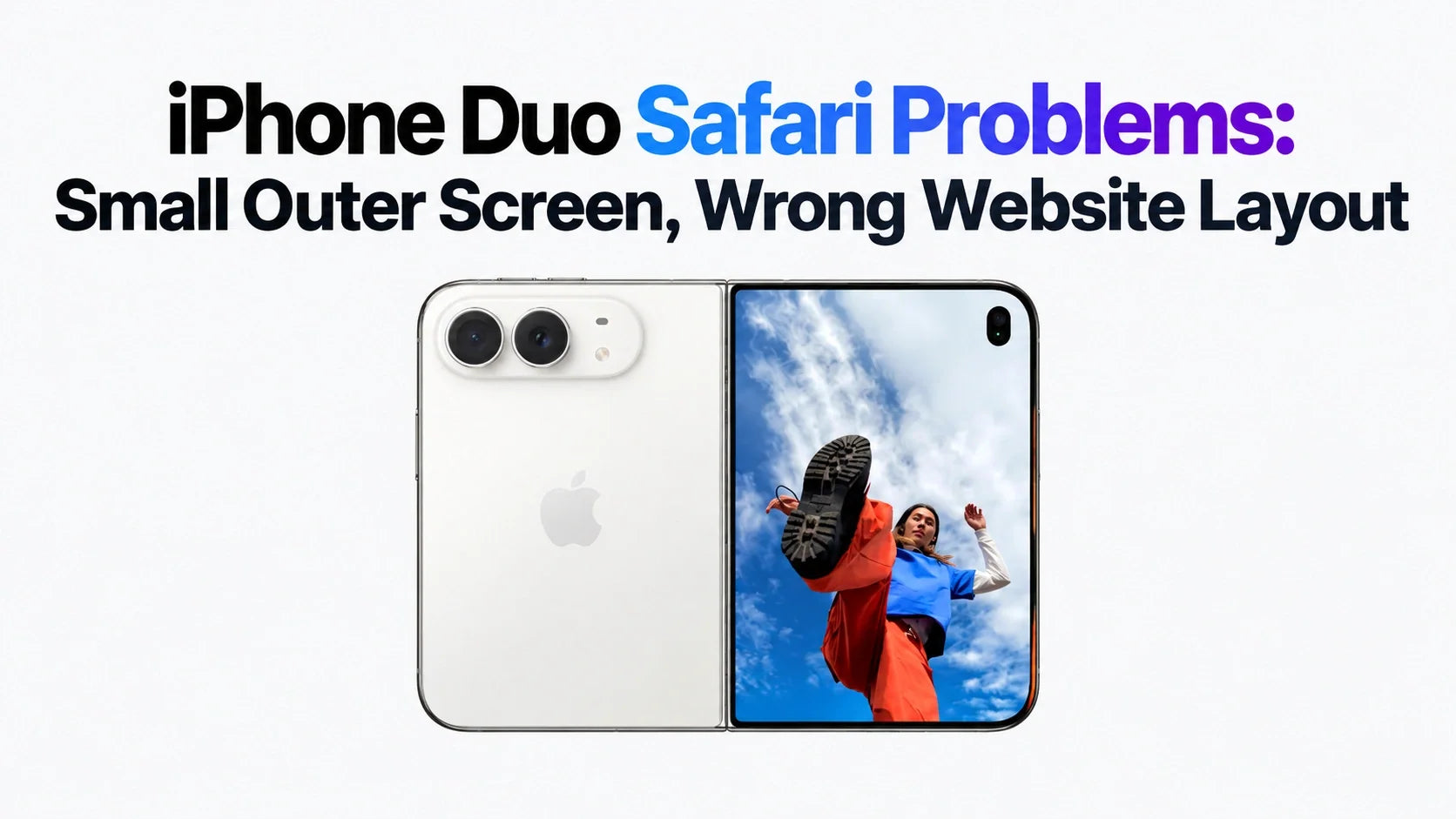 iPhone Duo Safari Desktop Mode: Layout Problems & Fixes