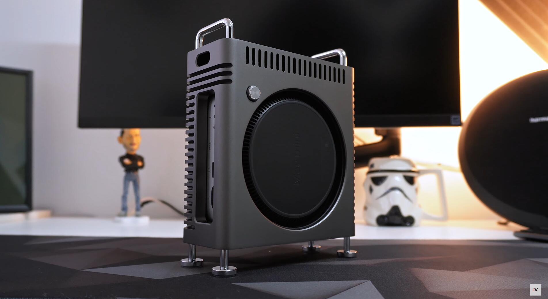 스페이스 그레이 Mac mini M4? 이 최고의 알루미늄 케이스로 마치 Mac mini M4처럼 보이세요