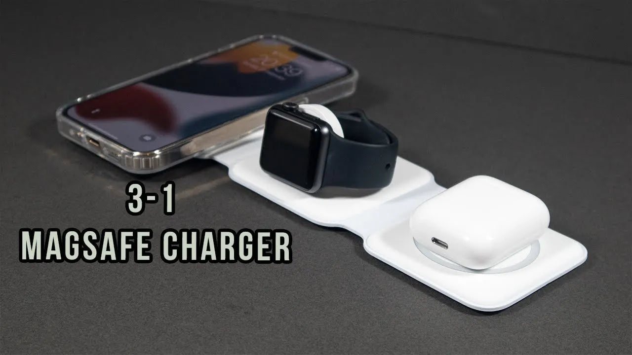 Best Magsafe Travel Charger? Zeera Megfold 3-1 Wireless Charger