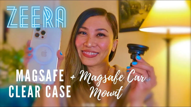 ❄️Magsafe Clear Case- Magsafe Car Mount + Accessories Haul Ft. Zeera | Maureen Scott!