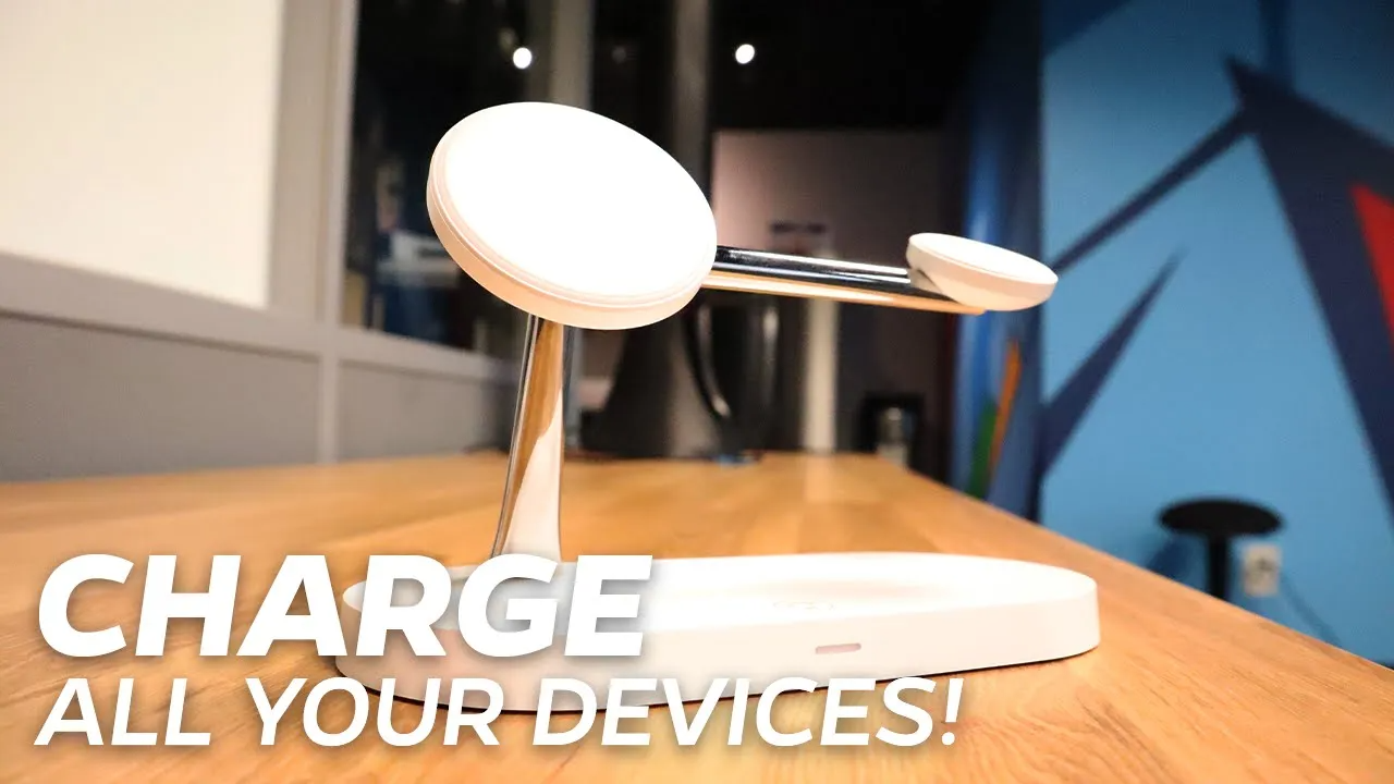 Experience Seamless Charging Magic with Zeera's 5-in-1 Fast Wireless Charging Stand! ⚡🔥