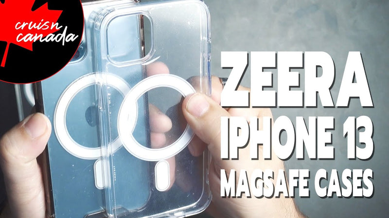 First iPhone 13 Cases! ZEERA Clear MagSafe Case for iPhone 11, 12 and 13