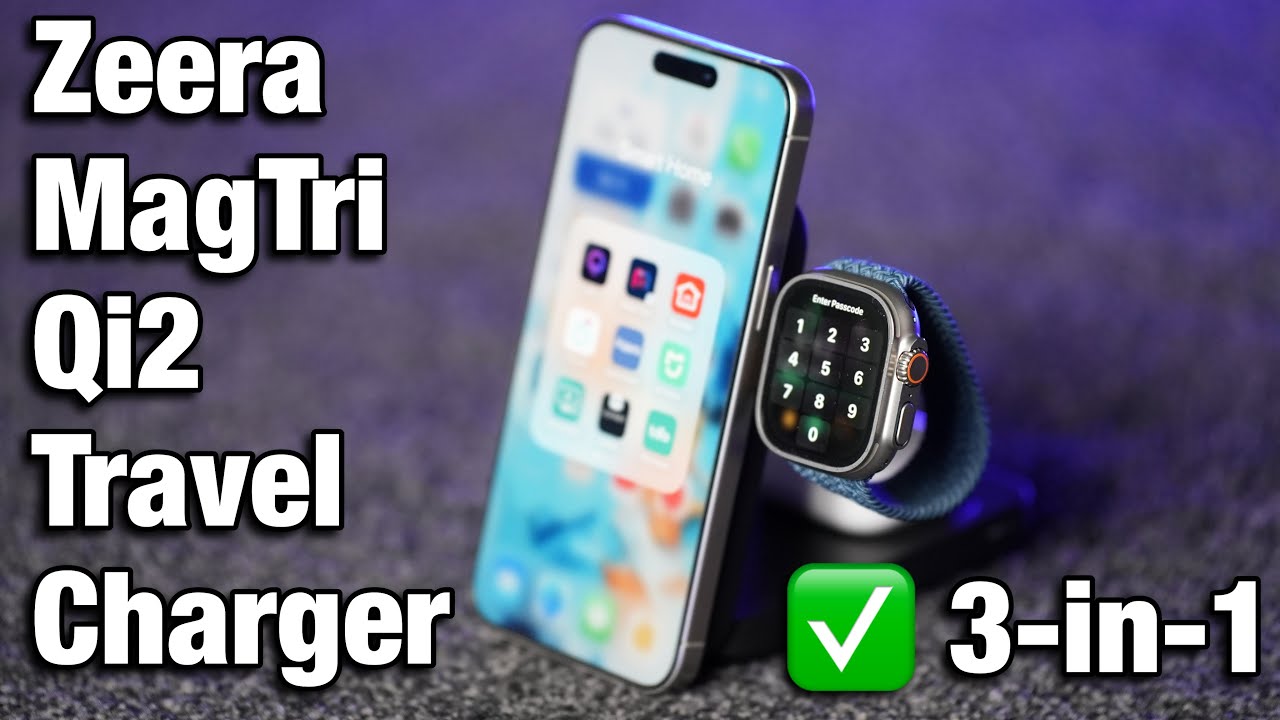 ZEERA MagTri Qi2 Charger