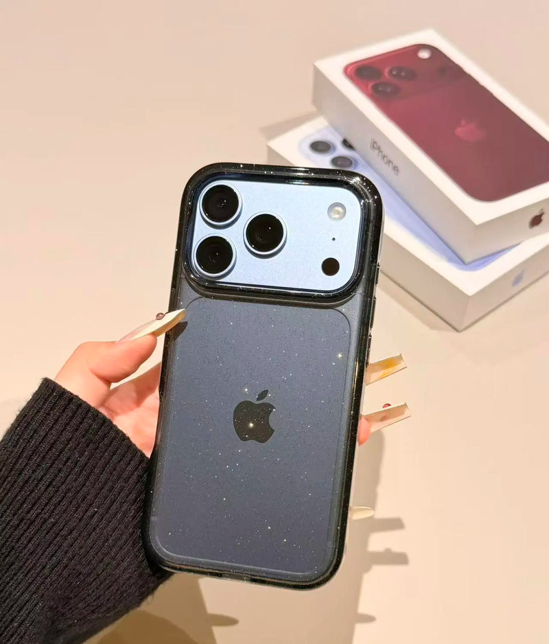 ZEERA Black Shimmer case for iPhone 17 Pro and 18 Pro series