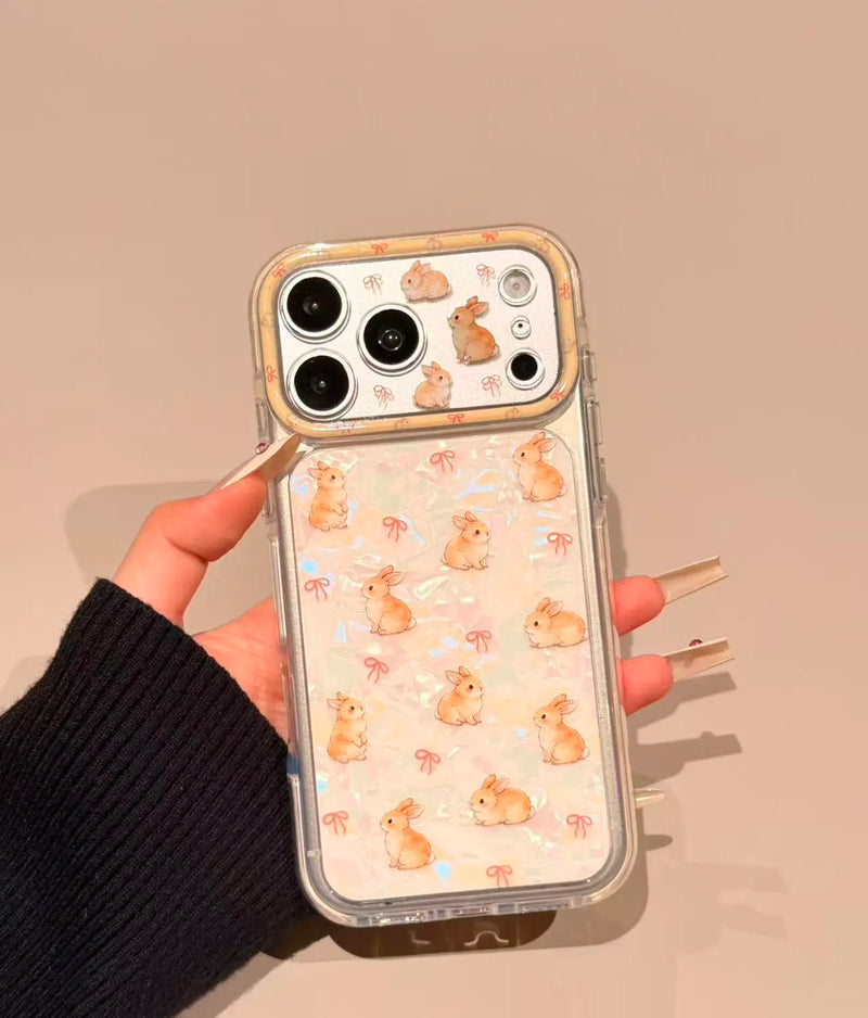 ZEERA Bow Bunny case for iPhone 17 Pro and 18 Pro series