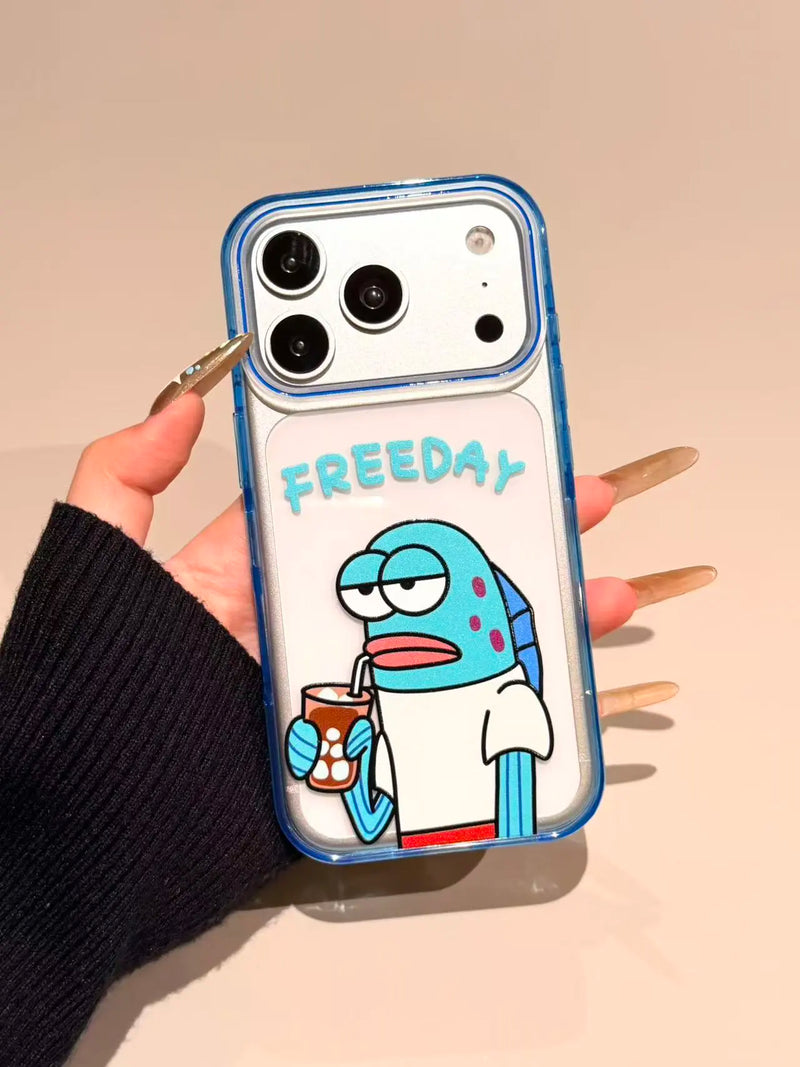 ZEERA Coffee Fish case for iPhone 17 Pro and 18 Pro series