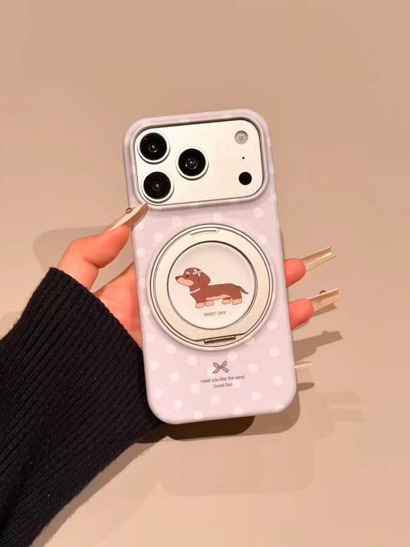 ZEERA Cute Dog case for iPhone 17 Pro and 18 Pro series