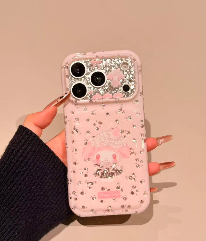 ZEERA Glitter Lamb case for iPhone 17 Pro and 18 Pro series