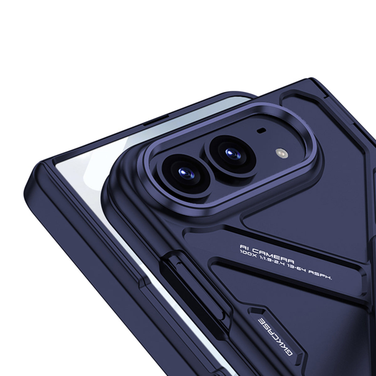 ZEERA FoldTitan Pro Case for iPhone Duo: Rugged Full-Cover Case with Screen Protector & Built-In Kickstand