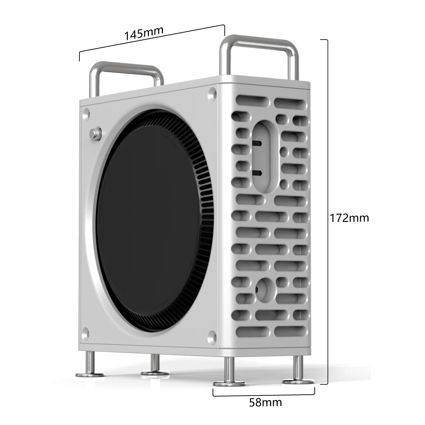 ZEERA MacForge: CNC Aluminum Cooling Case for 2024 Mac Mini M4 Pro with Advanced Thermal Design