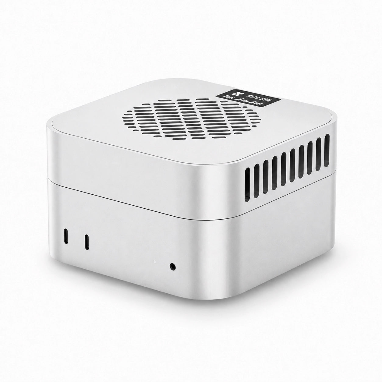 ZEERA MacFrost Pro: 30W Thermoelectric CNC Aluminum Active Cooler for Mac Mini M6, M5 Pro & M4