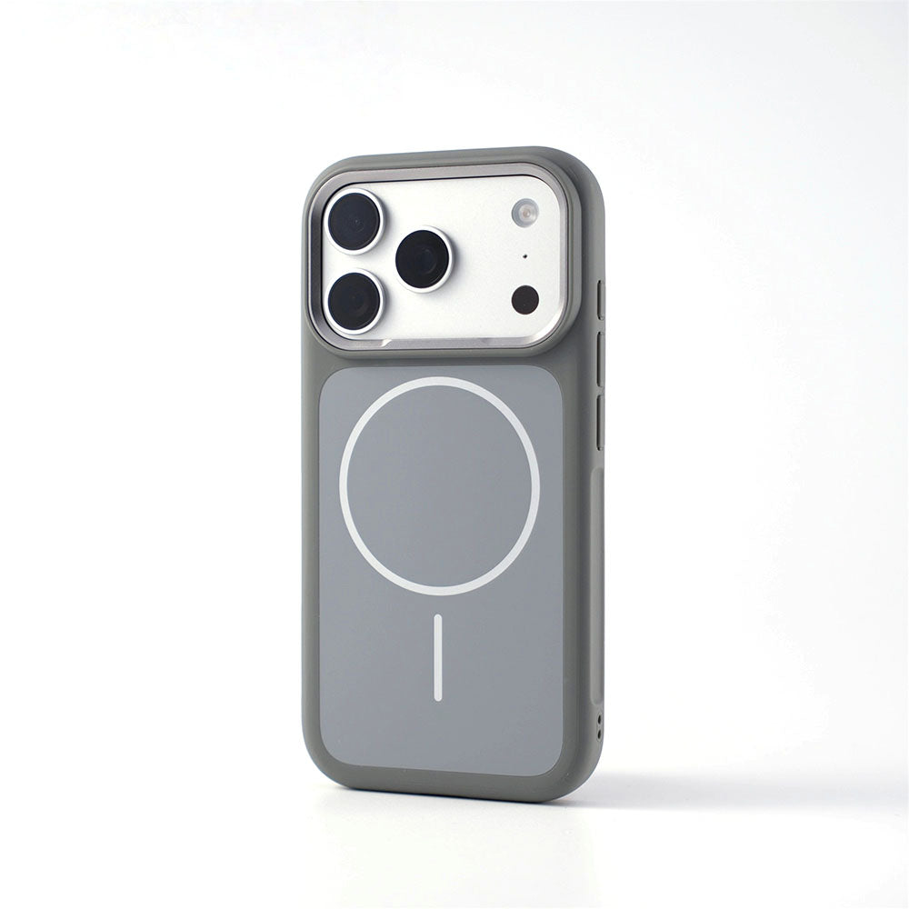 ZEERA MagDuoFrame Pro: MagSafe Case with Two-Tone Shockproof Silicone and PC Back for iPhone 17, 17 Pro Max