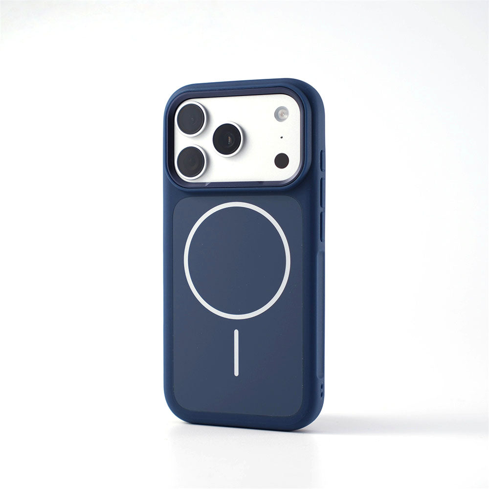 ZEERA MagDuoFrame Pro: MagSafe Case with Two-Tone Shockproof Silicone and PC Back for iPhone 17, 17 Pro Max