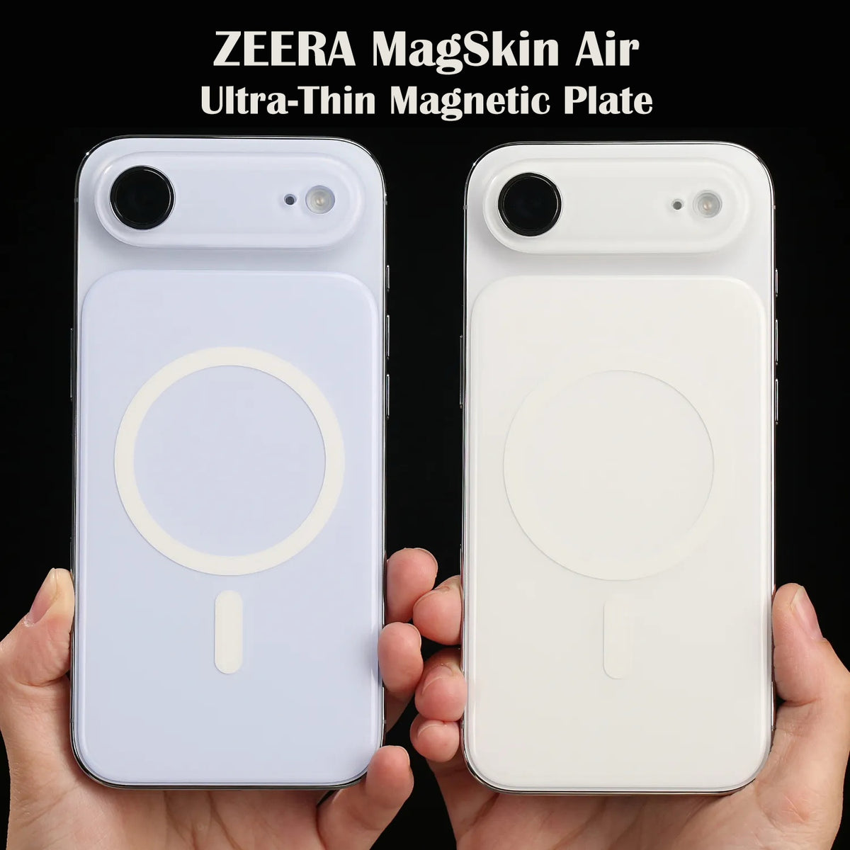 iPhone Air ultra thin MagSafe back plate ZEERA MagSkin Air