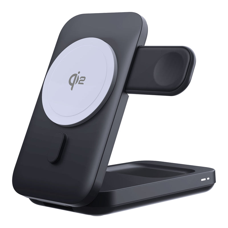 ZEERA MegFold: el cargador inalámbrico MagSafe de viaje plegable 3 en 1 más portátil del mundo para iPhone 15, Apple Watch y AirPods 