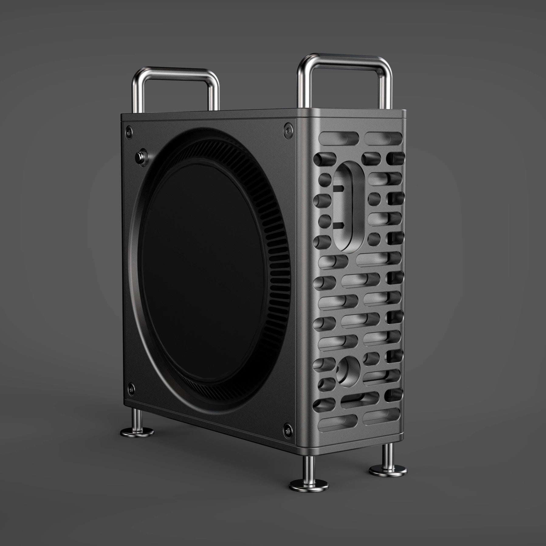ZEERA MacForge Gen1: CNC Aluminum Cooling Case for 2024 Mac Mini M4 & M4 Pro with Mac Pro Enclosure Design - Shipping starts on Jan 11 based on order ZEERA MacForge Gen1: CNC Aluminum Cooling Case for 2024 Mac Mini M4 & M4 Pro with Mac Pro Enclosure Design - Shipping starts on Jan 11 based on order