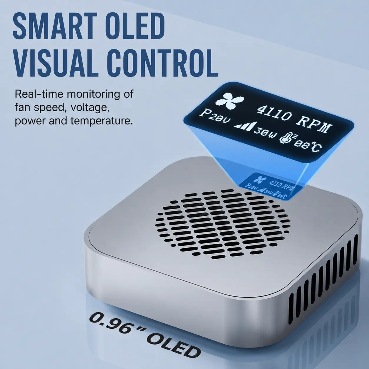 ZEERA MacFrost Pro: 30W Thermoelectric CNC Aluminum Active Cooler for Mac Mini M6, M5 Pro & M4