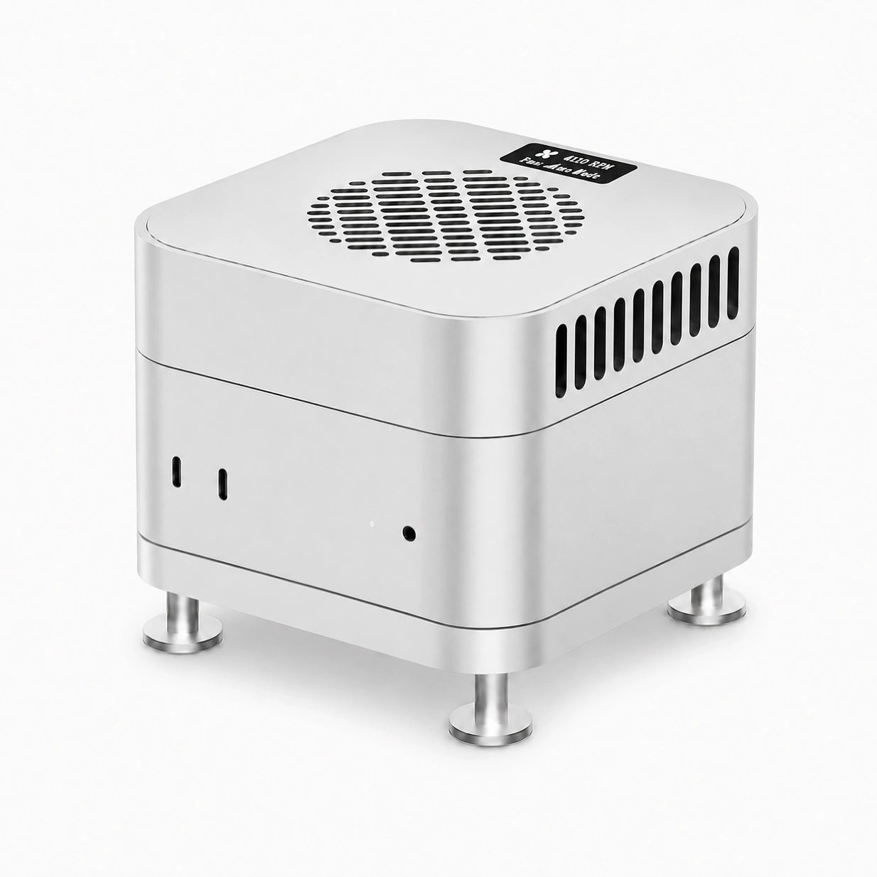 ZEERA MacFrost Pro: 30W Thermoelectric Active Cooler + Aluminum Stand for Mac Mini M6, M5 Pro & M4