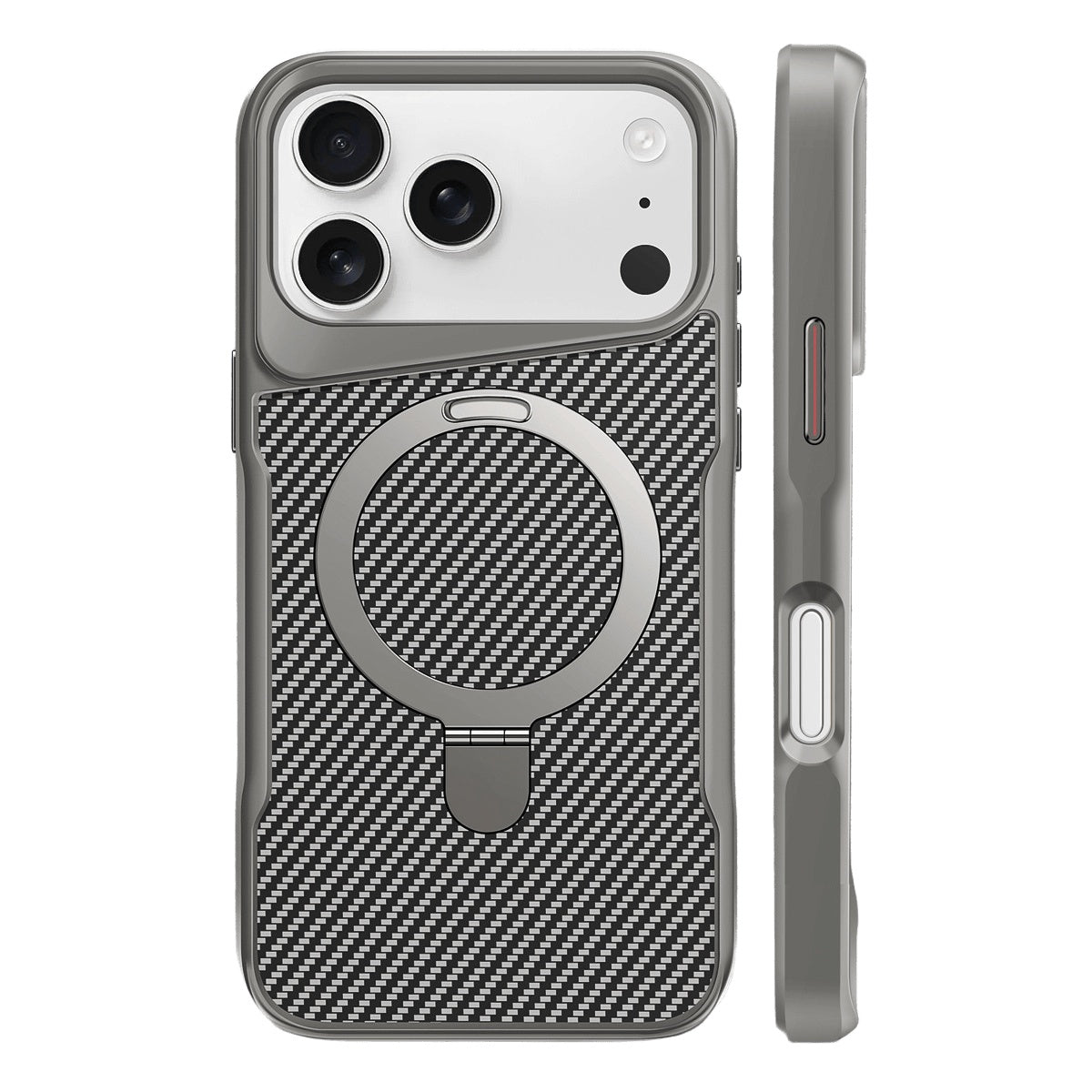 Additional view of ZEERA MagDefender Pro protective MagSafe kickstand case