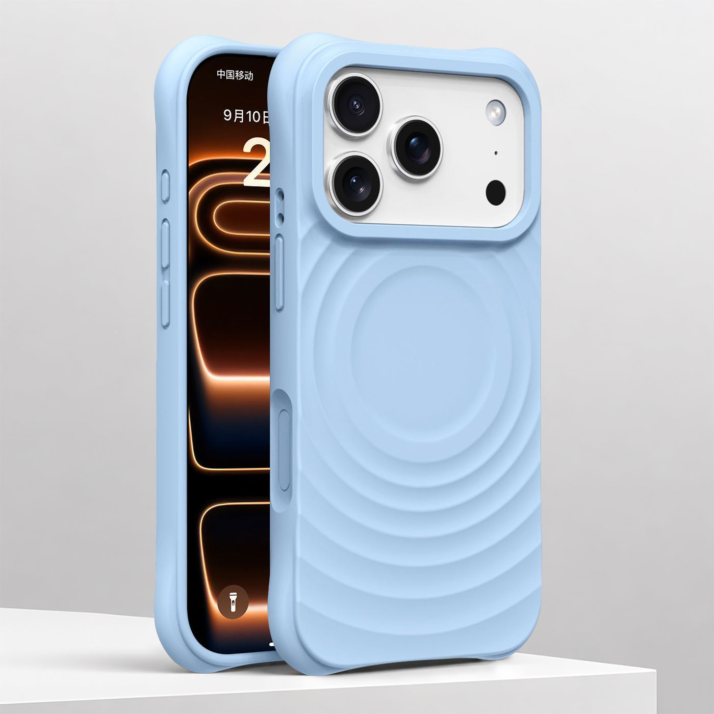 ZEERA MagRipple Pro: Ripple Design MagSafe Case for iPhone 17 Pro Max, iPhone 18 Pro Max