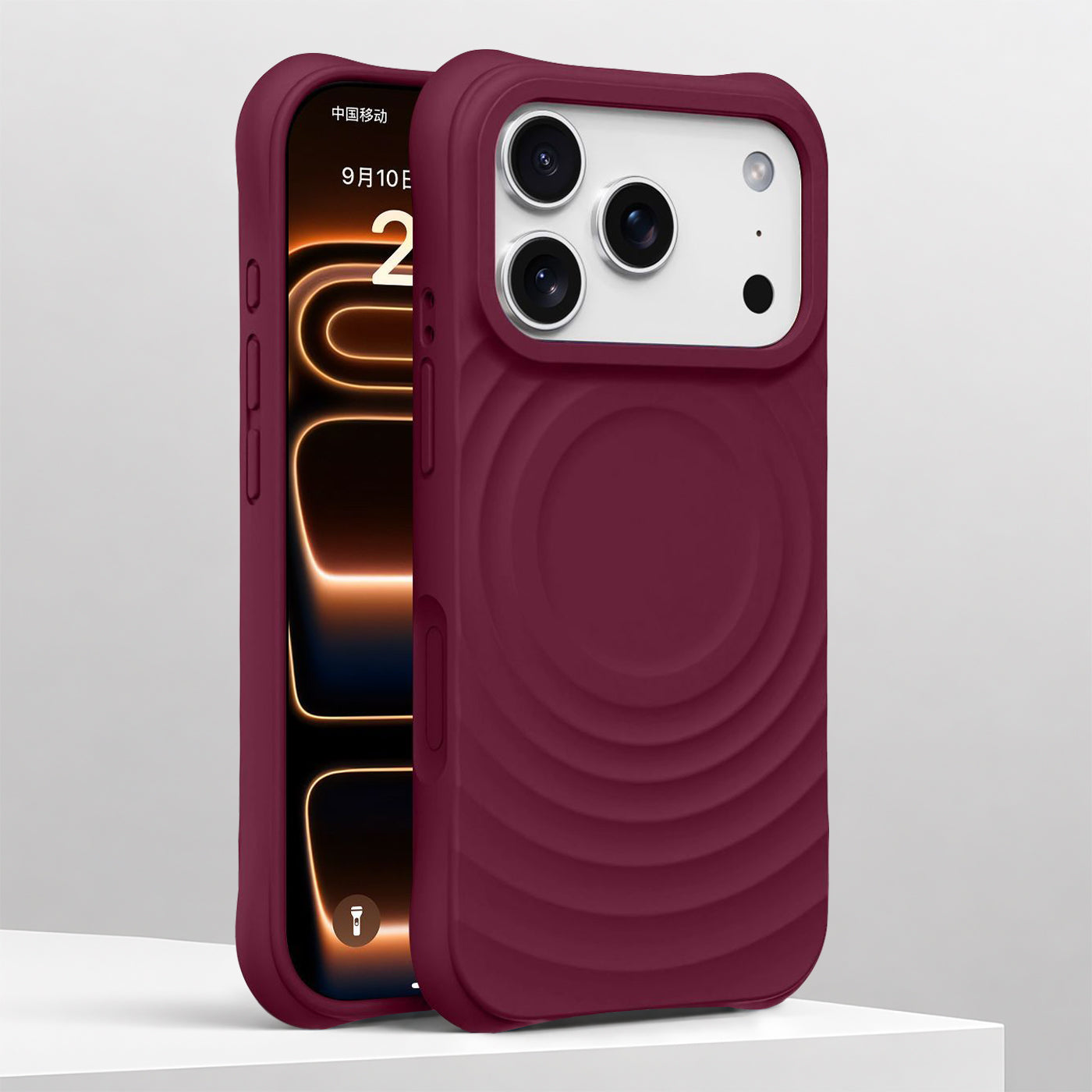 ZEERA MagRipple Pro: Ripple Design MagSafe Case for iPhone 17 Pro Max, iPhone 18 Pro Max