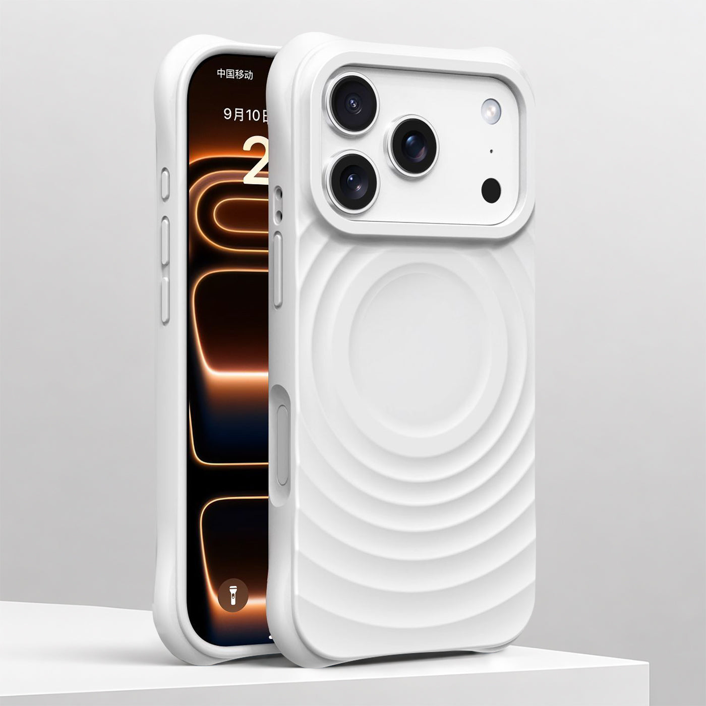 ZEERA MagRipple Pro: Ripple Design MagSafe Case for iPhone 17 Pro Max, iPhone 18 Pro Max