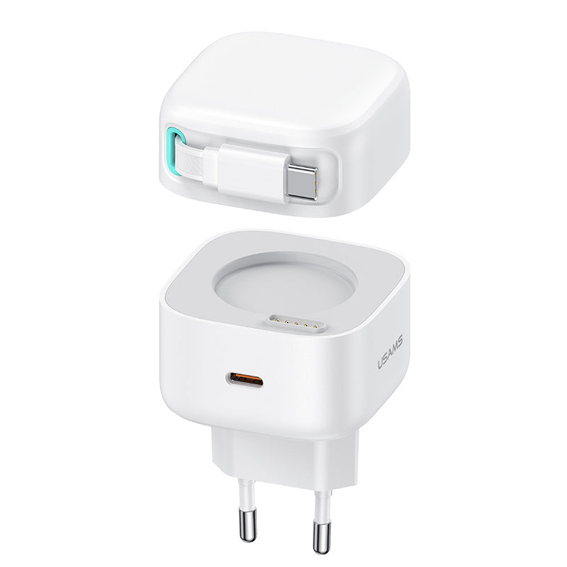 ZEERA x THEVOXN 5-in-1 Dual MagSafe Charger Stand for iPhone 16 Pro Max & AirPods & Apple Watch