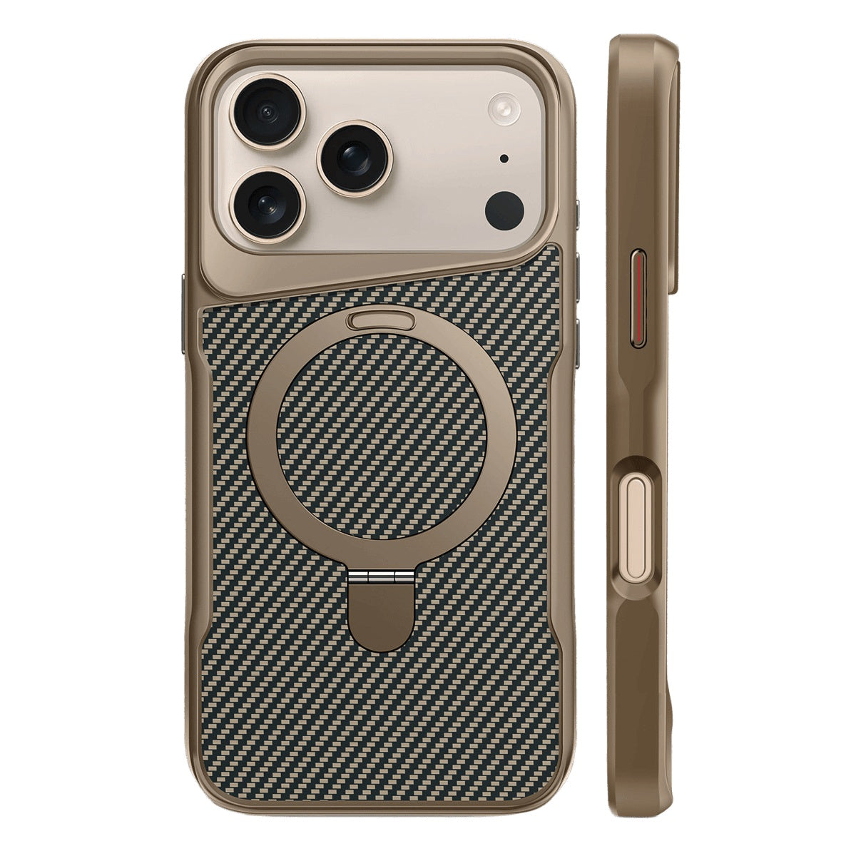 rugged drop resistant MagDefender Pro case with kickstand design