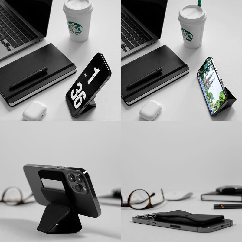 Soporte tipo billetera ZEERA MagSafe para las series iPhone 14, iPhone 13 y iPhone 12 