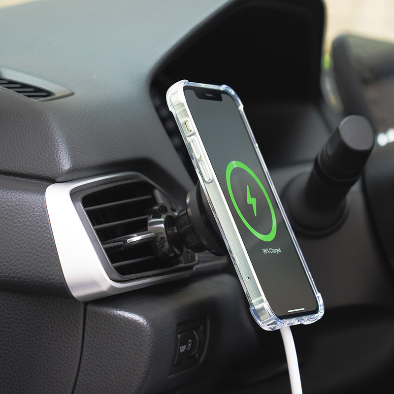 Cargador de montaje inalámbrico para automóvil ZEERA SUVOLT GEN3 MagSafe para series iPhone 13 y 12